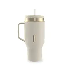CONTIGO - Termo Snapsel Acero Inoxidable Blanco, 30 oz, 0.9L