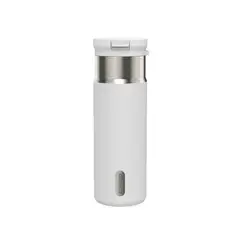 CONTIGO - Termo Snapsel Acero Inoxidable Blanco, 20 oz, 0.6L