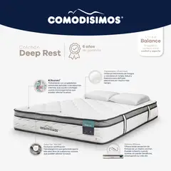 COMODISIMOS - Colchón Doble Intermedio Deep Rest