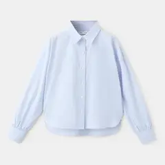 MANGO - Camisa para Niña Manga larga de Algodón