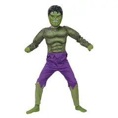 MARVEL - Disfraz Hulk Avengers Assemble Dlx