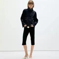 MANGO - Chaqueta de jean Mujer de Algodón
