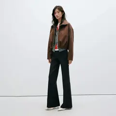 MANGO - Legging Recto Mujer Tiro medio