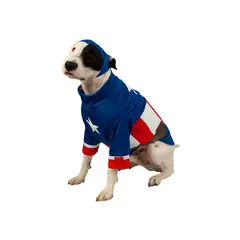 MARVEL - Disfraz de Capitan America Mascotas