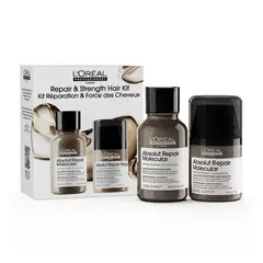 LOREAL PROFESSIONNEL - Shampoo Mini set para cabello dañado Absolut Re