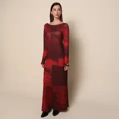 MAYORGA X FALABELLA - Vestido Largo Para Mujer De Algodón