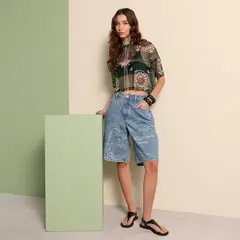 MAYORGA X FALABELLA - Camiseta Mujer Manga Corta