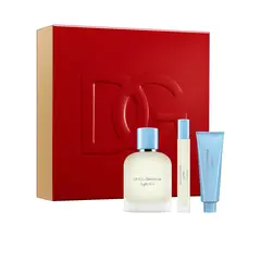 DOLCE&GABBANA - Set De Perfume Hombre Dolce&Gabbanna Light Blue Pour Homme Eau de toilette Incluye 3 Productos