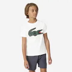 LACOSTE - Camiseta deportiva para Niño