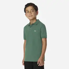 LACOSTE - Camiseta polo clásica para Niño