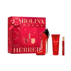 CAROLINA HERRERA - Set de Perfume Mujer incluye Very Good Girl EDP 80 ml + Body Lotion 100 ml + Travel Size 10 ml