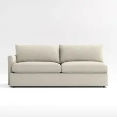 CRATE & BARREL - Pieza 1 para Sofá en L Lounge Derecho en Tela (No incluye Chaise longue)