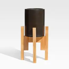 CRATE & BARREL - Matera Eero con Soporte en Madera