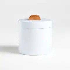 CRATE & BARREL - Contenedor Shaillee en Acero