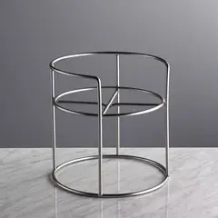 CRATE & BARREL - Soporte de Dispensador de Bebidas en Metal 20 cm