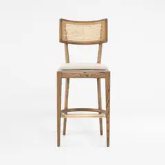 CRATE & BARREL - Silla De Bar Libby Natural