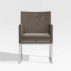 CRATE & BARREL - Silla de Comedor Dune para Exterior