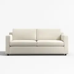 CRATE & BARREL - Sofá cama BARRETT 199CM Malla/Tela
