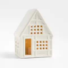 CRATE & BARREL - Adorno Casa Navidena Ceramica