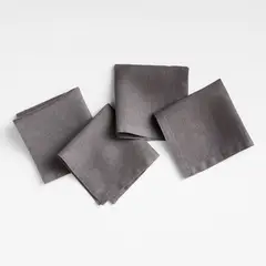 CRATE & BARREL - Servilleta Marin Lino 25 x 25 cm