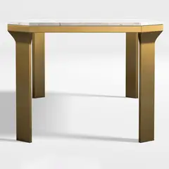 CRATE & BARREL - Base para Mesa de comedor Catalyst 8 puestos en Mármol (No incluye Top para Mesa de comedor)