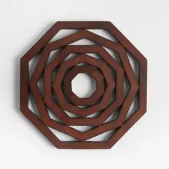 CRATE & BARREL - Portacalientes Carter en Madera