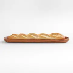 CRATE & BARREL - Bandeja Tondo Madera 64 x 10 cm
