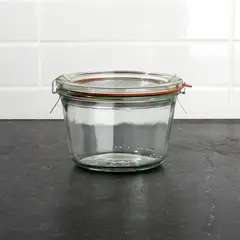 CRATE & BARREL - Contenedor Weck en Vidrio hermético 0,3 L