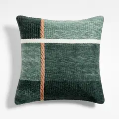CRATE & BARREL - Funda Cojin Verde Pino 51X51Cm