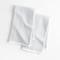 CRATE & BARREL - Paños de cocina Terry Algodón 71 cm x 46 cm Set x2