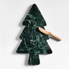 CRATE & BARREL - Tabla De Marmol Evergreen