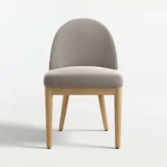 CRATE & BARREL - Silla de comedor Ana en Tela