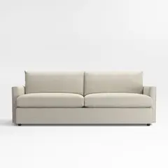 CRATE & BARREL - Sofá Lounge Profundo 236cm de 2 puestos Tela