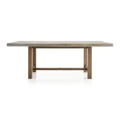 CRATE & BARREL - Top de mesa de comedor Abaco 6 Puestos