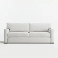 CRATE & BARREL - Sofá Axis 3 puestos Tela