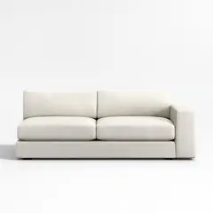 CRATE & BARREL - Pieza 1 para Sofá en L Oceanside Izquierdo en Tela (No incluye Chaise longue)