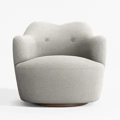 CRATE & BARREL - Poltrona GIRATORIA APERO Poliéster