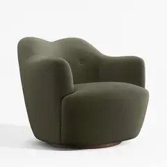 CRATE & BARREL - Poltrona GIRATORIA APERO Poliéster