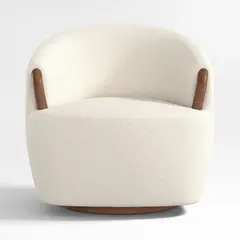 CRATE & BARREL - Poltrona GIRATORIA RAPALLO Poliéster