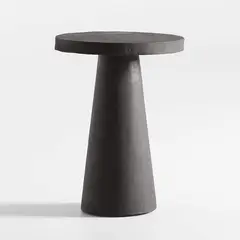CRATE & BARREL - Mesa auxiliar WILLY NEGRA