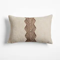 CRATE & BARREL - Cojin KIRRA 61X40CM 56 x 38 cm