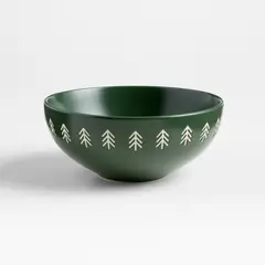 CRATE & BARREL - Bowl Evergreen Forest en Gres 17 cm x 7 cm