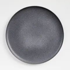 CRATE & BARREL - Plato Principal Wren Gris en Cerámica 27 cm
