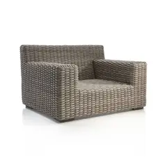 CRATE & BARREL - Sillon Abaco para exteriores P1 (No incluye cojin)