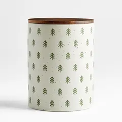 CRATE & BARREL - Contenedor 470634 Gres 19 x 15.2 cm