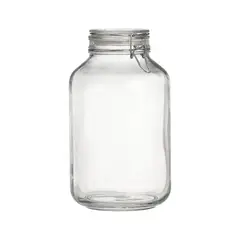 CRATE & BARREL - Frasco Fido en Vidrio hermético 5 L