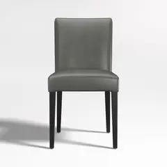 CRATE & BARREL - Silla de comedor Lowe en Cuero