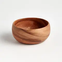 CRATE & BARREL - Bowl de Servir Tondo en Madera 15 cm