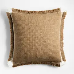 CRATE & BARREL - Funda de cojín Weekend 58 cm x 58 cm