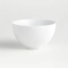 CRATE & BARREL - Bowl Bistro Blanco en Porcelana 15 cm